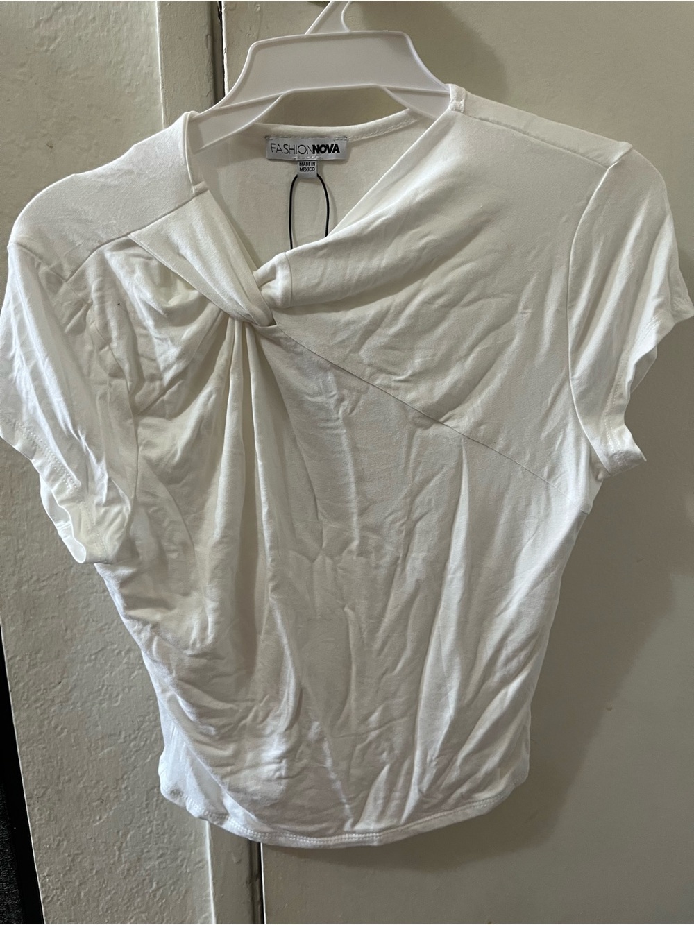 Elegant White Women's Top
